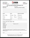 Credit Card Authorization Form