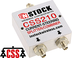 Current steering power divider combiner with fail-safe DC redundancy at both ports