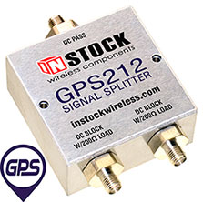 GPS Signal Splitter, 2 Way, SMA