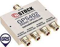 GPS402 - 4 Way, Type N, GPS / GNSS Signal Splitter