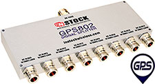 GPS802 - 8 Way, N Type, DC block all ports, 200Ω load