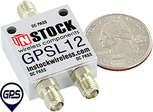 Micro GPS Antenna Combiner, 2 Way, SMA