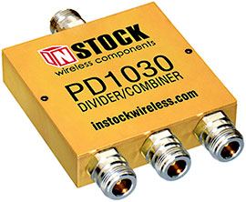 3-Way N-Type Power Divider Combiner