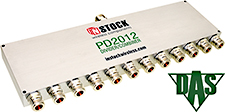 PD2012 - 12 Way, Type N, Power Divider Combiner