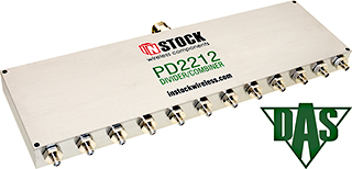 12-Way, RoHS, SMA-Jack / N-Jack, RF Power Divider Combiner