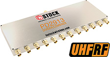 PD2913 - 12 Way, TNC, UHF/RFID Splitter