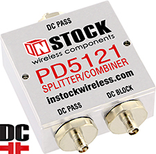 IP67 Outdoor Weatherproof Power Divider Combiner, 2 Way, SMA