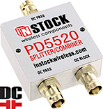 PD5520 - 2 Way, BNC, RoHS Power Divider Combiner