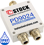 100 W IP67 Outdoor Power Combiner, 2Way TypeN