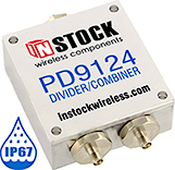 100 W IP67 Outdoor Power Combiner, 2Way SMA